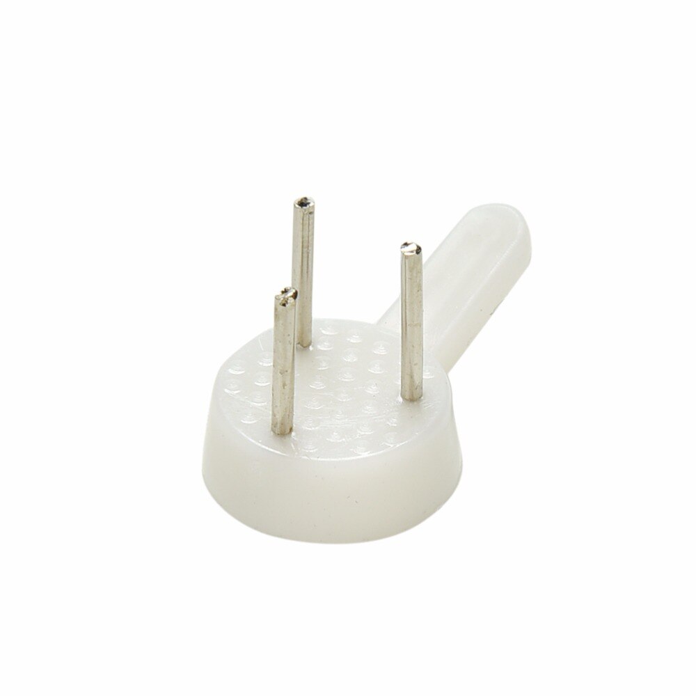 20pcs White Plastic Invisible Hard Picture Frame Wall HooksMount Photo Picture Frame Nail Hook Hanger