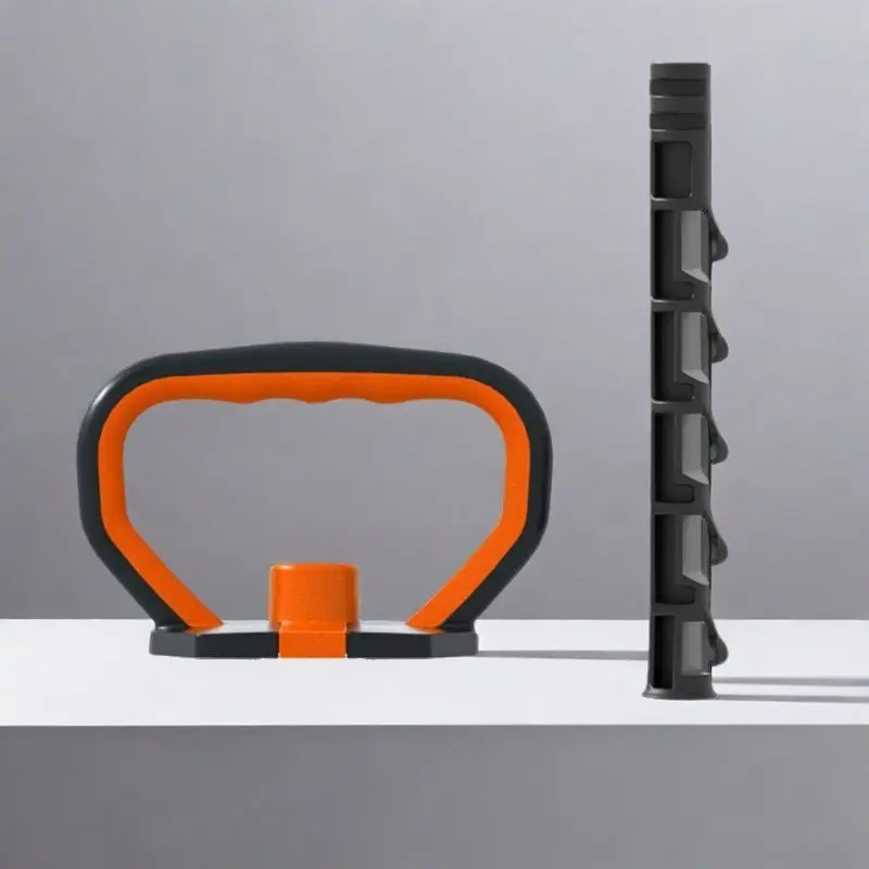 Justerbar vægt håndvægt håndtag hjemmegym brug miljøvenlig kettlebell base push-up værktøj fra fastlandet kina sport underholdning: Sort