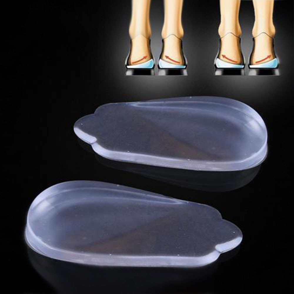 1 Pair Silicone Gel orthopedic Insoles Back Pad Heel Cup for Calcaneal Pain Health Feet Care Support spur feet cushion pads
