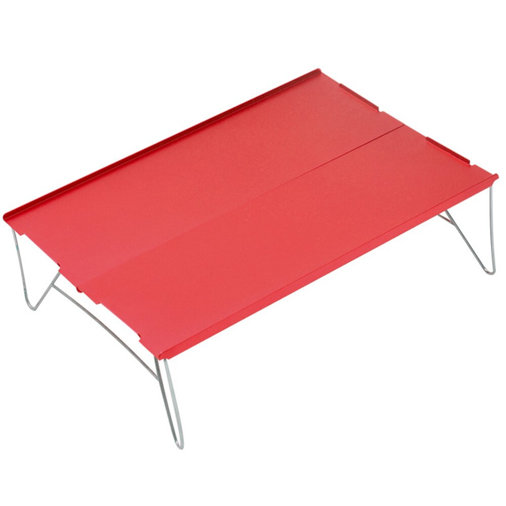 Aluminum Sheet Table Camping Barbecue Picnic Table Outdoor Eating Table Desk