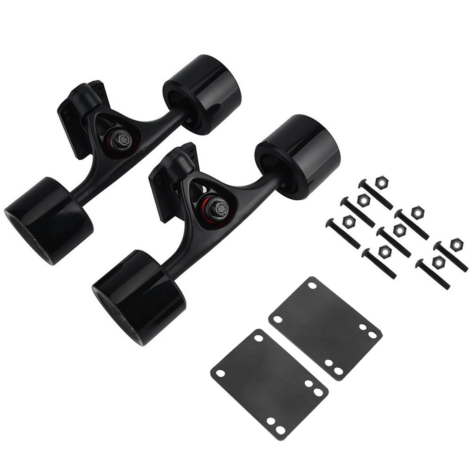 Cuscinetto del cuscinetto del Riser della ruota del pattino del camion del pattino della ruota del pattino 2pcs per le parti di ricambio del pattino da 10.24 pollici