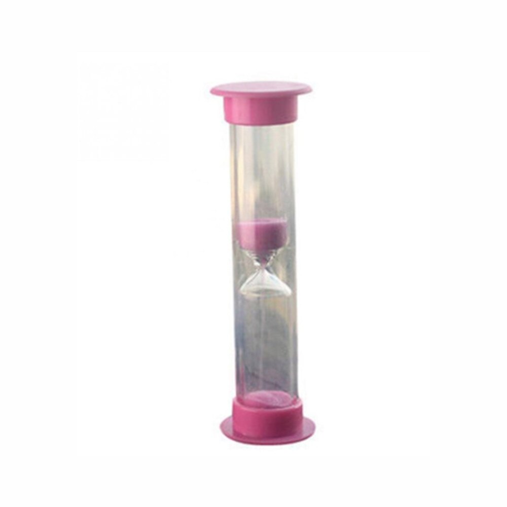 Kleurrijke Zandloper Zandloper Zand Klok Timers Keuken Koken Zand Timer 30 Seconden/1/2/3 Minuten Kinderen Desktop timer: Purple / 2min