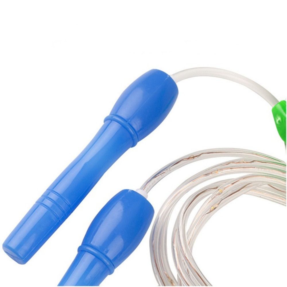 Cuerdas de saltar luminosas LED, cuerda de velocidad deportiva para niños, ejercicio nocturno, Fitness, entrenamiento, columpio deportivo