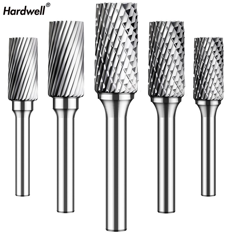 1pc-free vhm tungsten staal frees, 6mm schacht EEN soort Metalen elektrische slijpen hoofd, polijsten tool