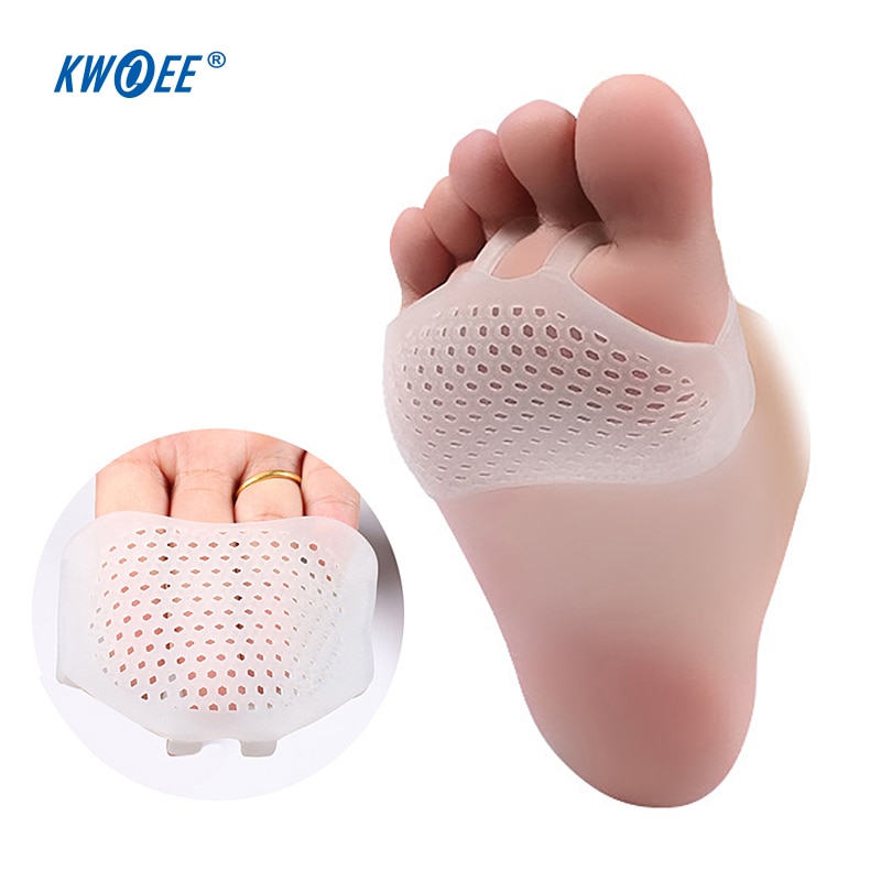 1 paar Silicone Ademend Anti-pijn Voet Pad Honingraat Half Yards Binnenzool  Verwijderen Cocoon \u0026 Massage Voorvoet Pad Hoge hak Inlegzolen – Grandado