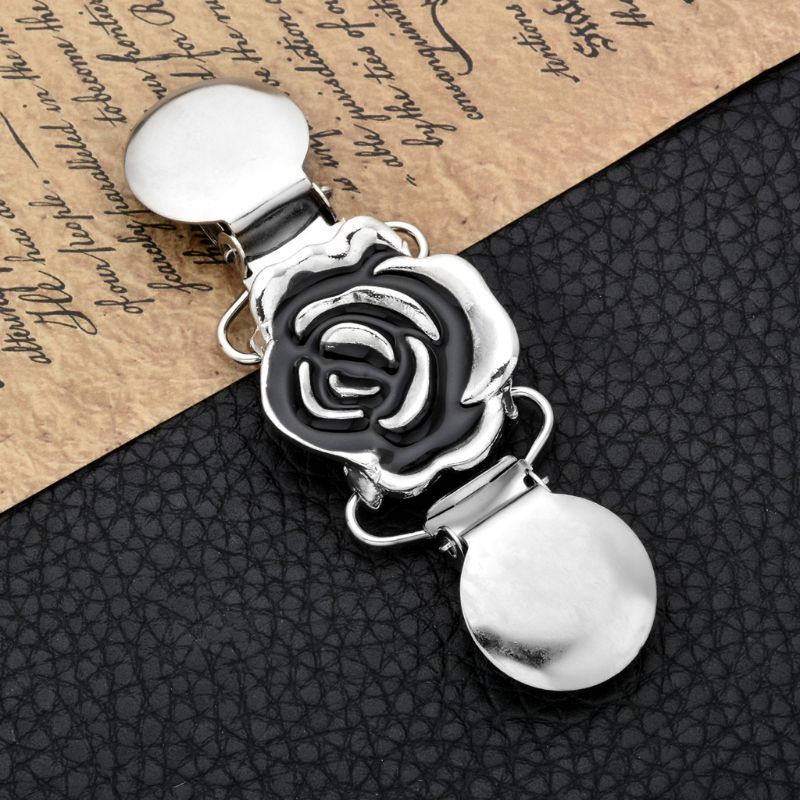Retro Vest Clip Trui Clip Vrouwen Filigraan Cinch Terug Van Jurken Sjaal Clip