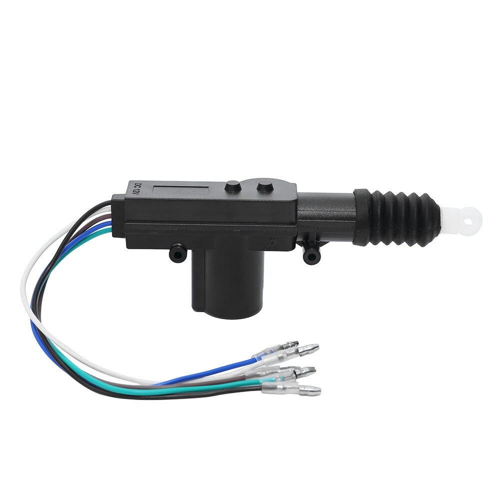12V Car Locking System Actuator Single Shot Central Door Lock Motor Kit Universal Heavy Duty Electric Door Lock Actuator