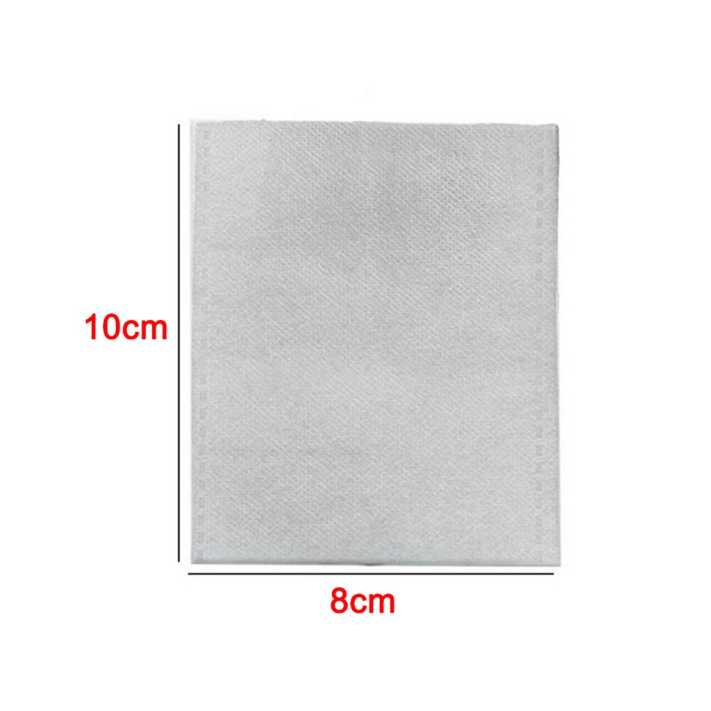 100X Biodegradable Nursery Bags Garden Nonwoven Fabric Plant Grow Bags Seedling Eco-Friendly Ventilate Bag: 8x10CM