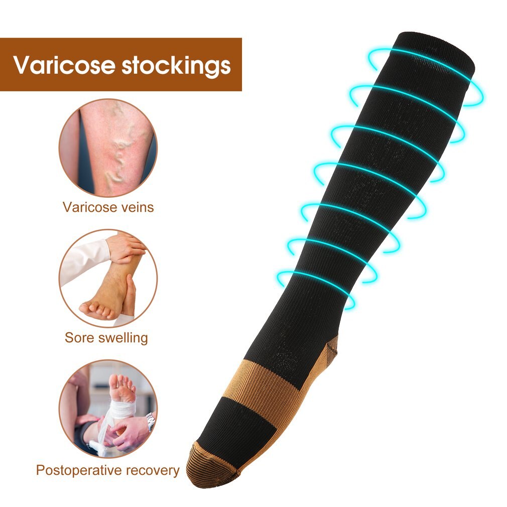 Fashionable Anti-Fatigue Compression Socks Comfortable Relief Soft Men Women Anti Fatigue Varicose Veins Socks health care