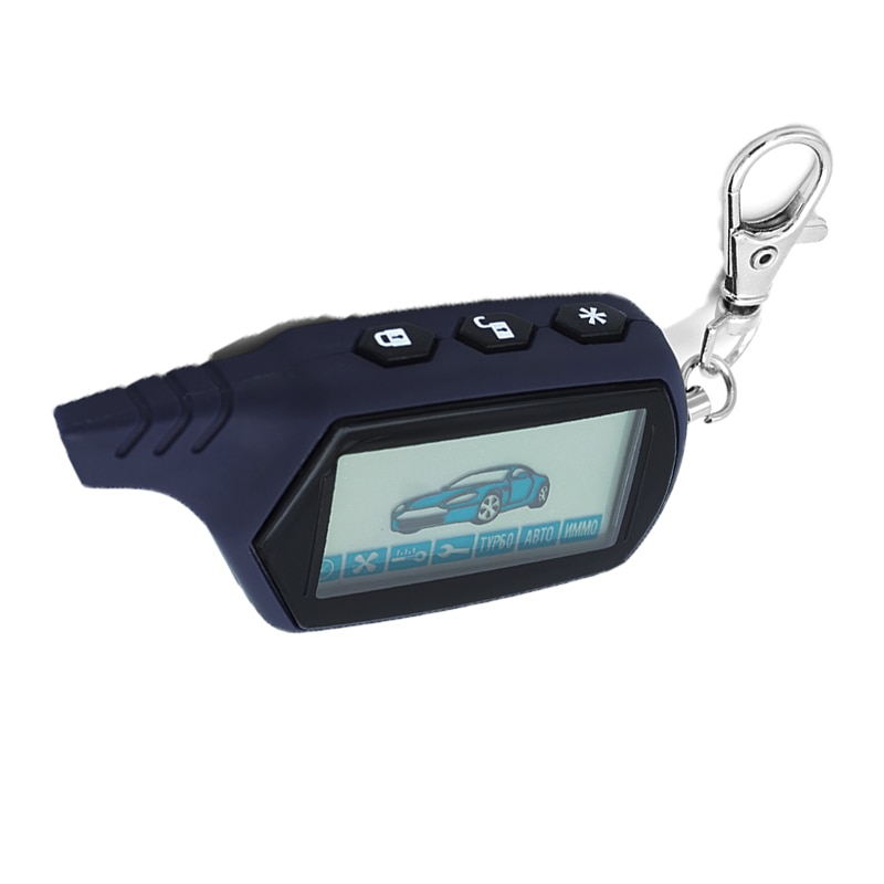 Anti-Diefstal Systeem A91 Lcd Afstandsbediening Voor 2 Weg Auto Alarm Starline 91 Motor Starter Fob Sleutelhanger/Lcd Body Remote