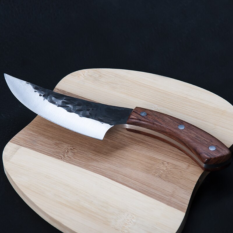 JapaneseHigh carbon steel forging knife hand-made by chef tang, sliced with kitchen knife, butcher knife