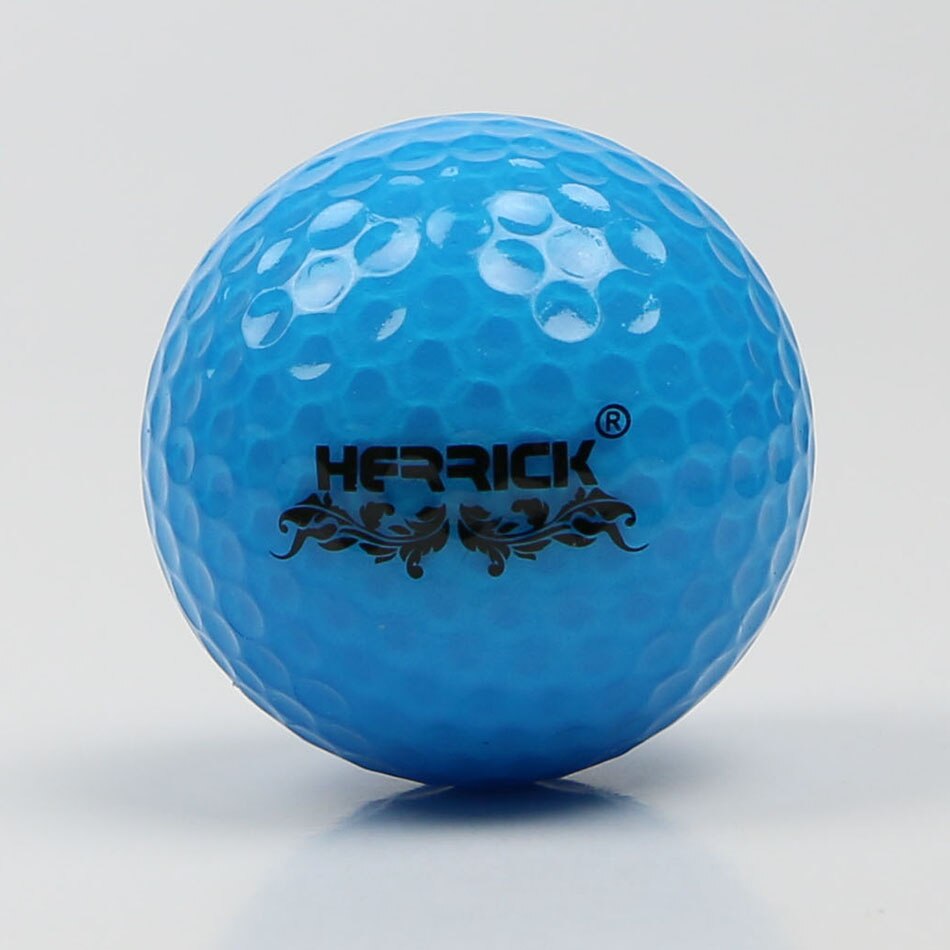 Golfbal Dame Spel Kleur Bal 3 Stks/partij Twee Lagen Ver Weg Beter Stabiliteit