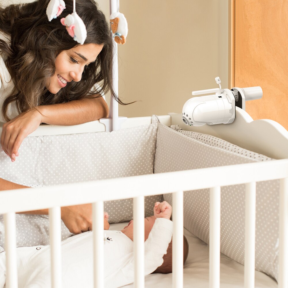 Df -1029 babyalarm monteringsbeslag til spædbørns optik dxr -8 babyalarm holder til baby vuggemontering