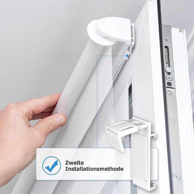 Verstelbare beugels Klemsteunbeugel Kunststof materiaal voor rolgordijnen