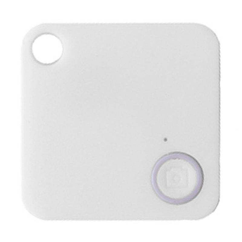 Bluetooth tracer hængende firkantet runde tryk abs smart mini multifunktion bluetooth tracking gps locator finder 3.6*3.2cm