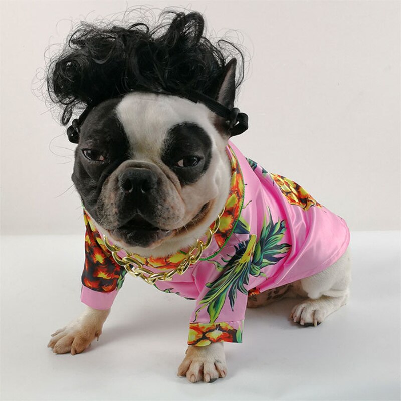 Dog Pajamas Spring Summer Dog Clothes Shirt Coat Cat Yorkie Poodle Pomeranian Schnauzer Pug Welsh Corgi Dog Clothing Costumes