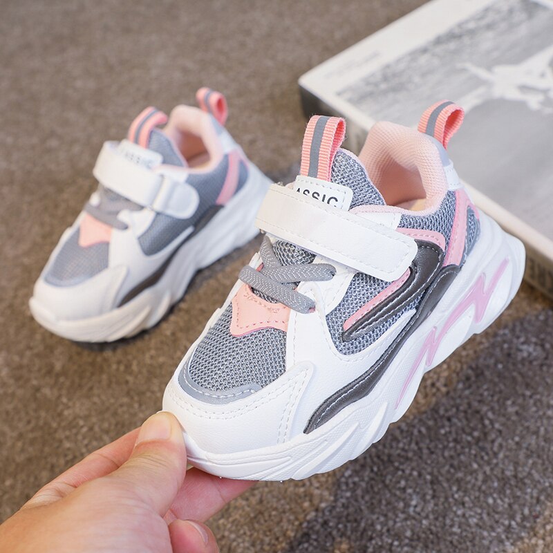 Chaussures de Sport en maille respirante pour filles, baskets pour bébés garçons en bas âge, décontractées, pour enfants de 2 3 4 5 6 ans