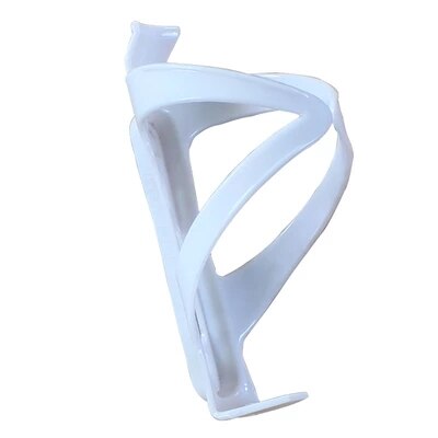 Kleurrijke Duurzaam Fiets Waterfles Houder Fiets Kooi Fiets Kan Kooi Bracket Fietsen Drink Cup Rack Mtb Water Fles Accessoires: WHITE