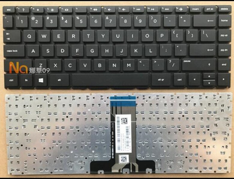 For HP home 14S-DK 14S-DP 14S-CR14-DP 14-CR 14S-CF 14-CD 14-CE 14-CM 14-DA 14-DK 14-CK 14-CC Keyboard Backlit US: NO BACKLIT BLACK