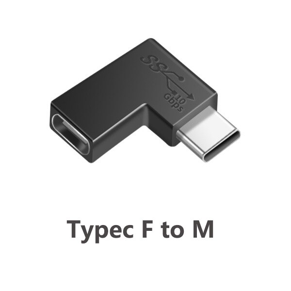 USB3.1 Micro usb Type-c 2 in 1 otg Plug jack Power Connector Charging Adapter Type-C Extension Cable for Laptop Tablet Phone: Orange