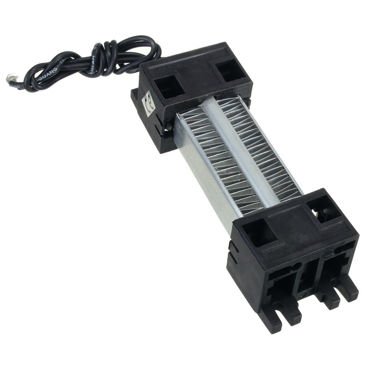 Calentador de aire eléctrico de 220V y 100W, elemento calefactor termostático de cerámica con aislamiento de superficie, PTC, 11,5x3,5 cm, CA/CC