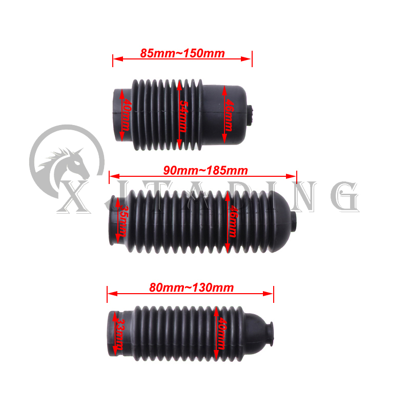 Tandheugel En Rondsel Balgen Kit Rubberen Versnelling Kofferdeksel Voor Stuurinrichting En Rondsel Utv Atv Buggy Go Kart Golf Fiets Onderdelen