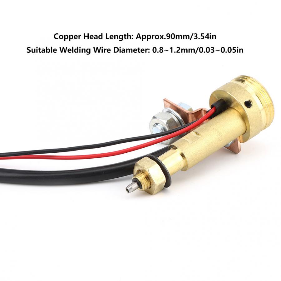 Propane torch MIG Welding Panel Socket Euro Connector Central Adaptor Replacement Conversion Kit Euro Central Connector