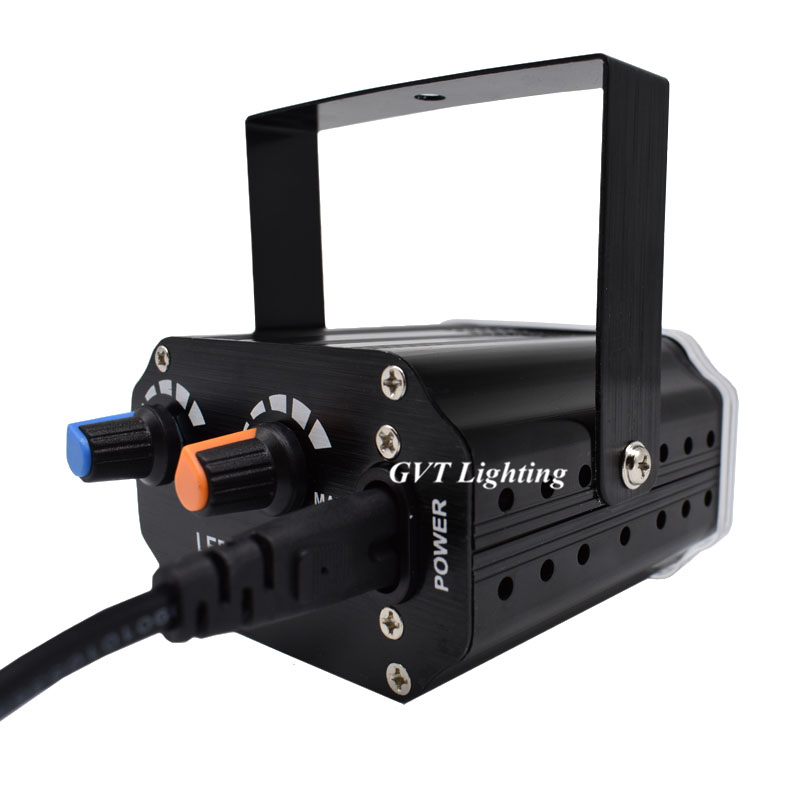Høj lysstyrke 20w led strobe lys hvid farve disco dj natklub show scene belysning mini strobe dj disco lys