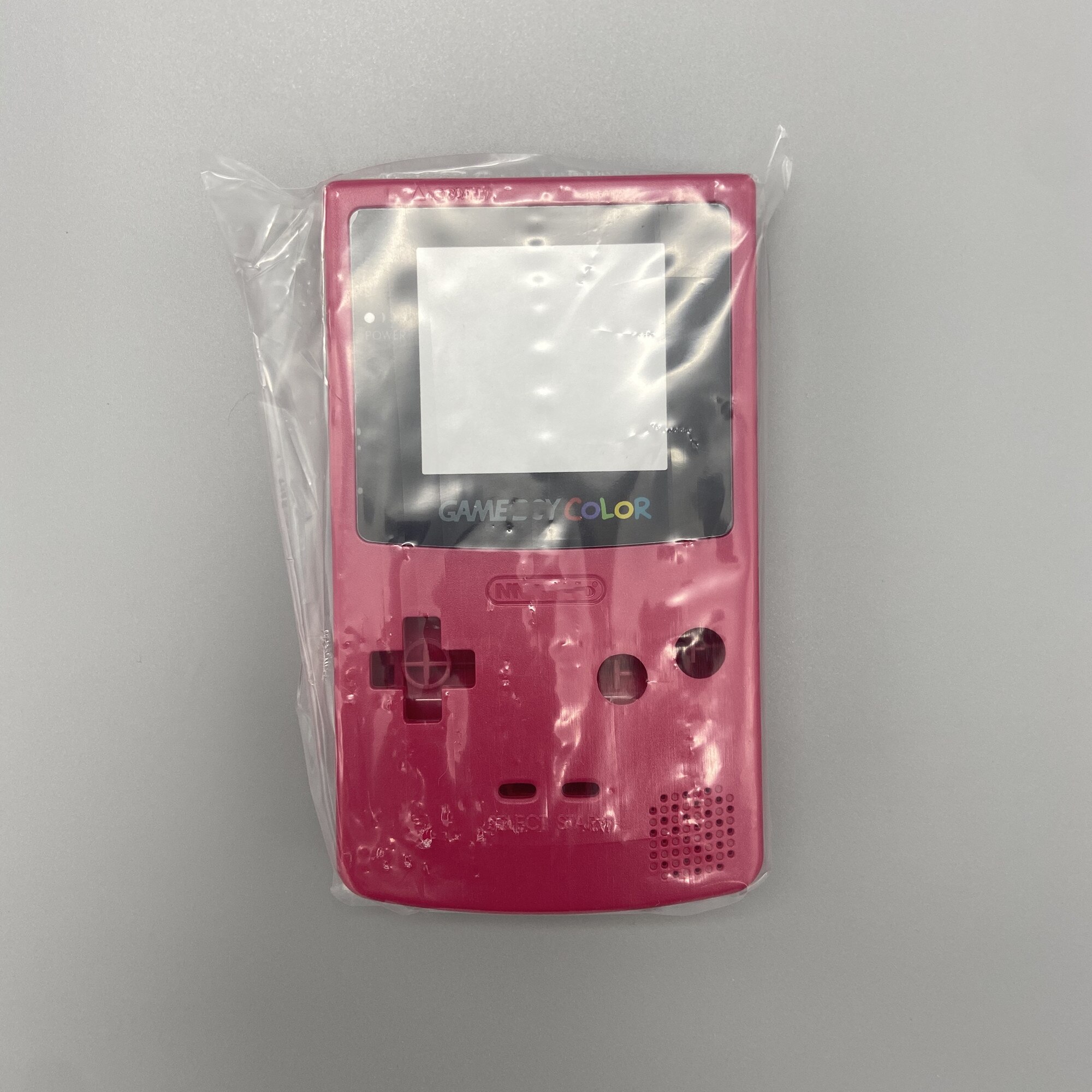 Carcasa nueva para Gameboy COLOR GBC: Rojo rosado