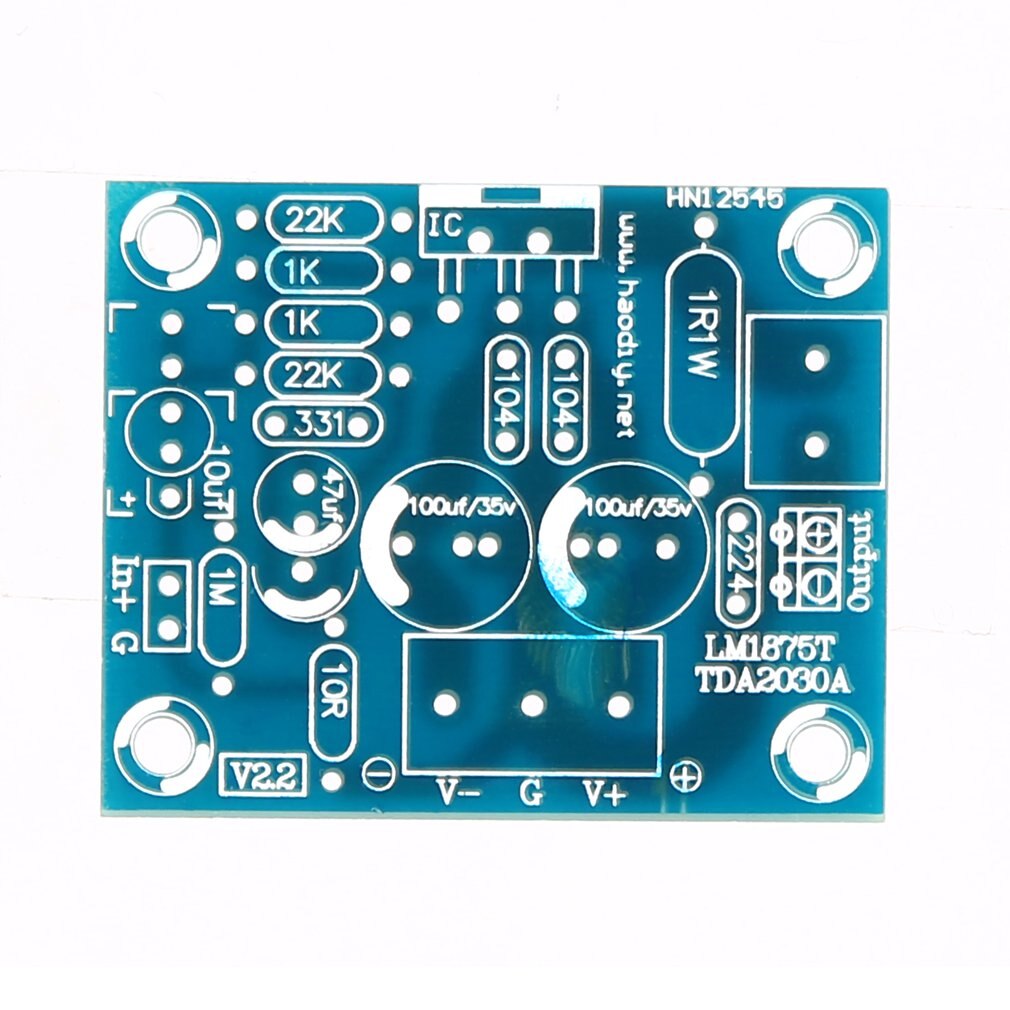 LM1875T Super Mini Mono Kanal Stereo Audio- Verstärker Gremium Modul DIY Anzug Elektronische DIY Bausatz Zu Verstärken Modul PCB, Der