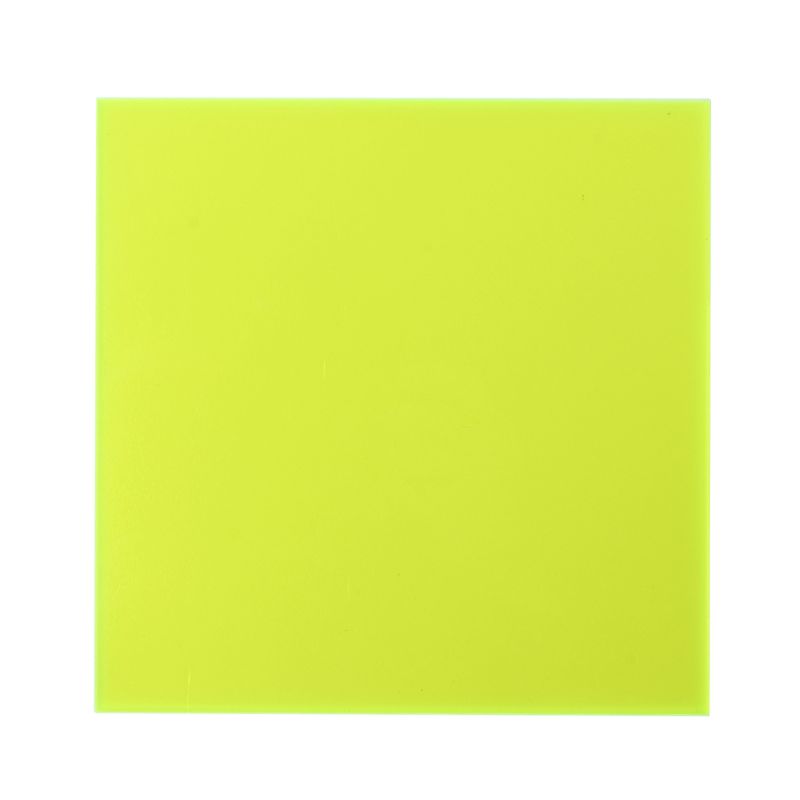 15*15cm plexiglasplade farvet akrylark diy legetøjstilbehør modelfremstilling: Grøn