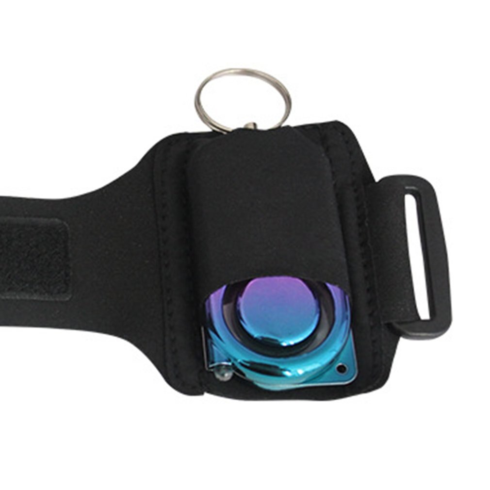 Anti Hooligans Black Alarm Device Wrist Outdoor Night Running Safeguard Convenient Led Super Loud Alarm
