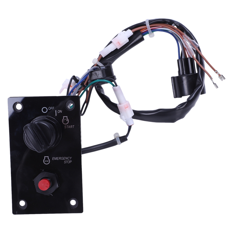for Suzuki Outboard Single Ignition Key Switch Panel 37100-96J25