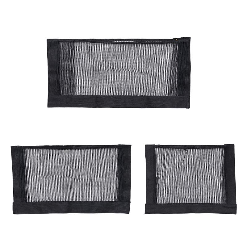 Car Seat Back Storage Net Bag Car Luggage Holder Pocket Sticker Trunk Organizer M68B