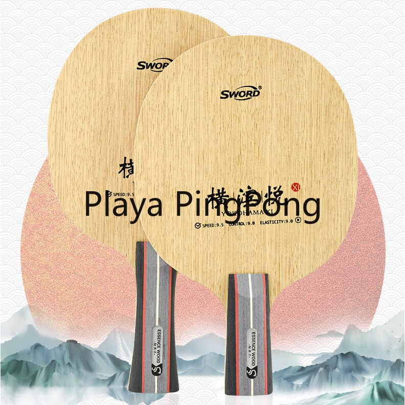 Zwaard Yokohama Yue X1 (Loop &amp; Speed) Tafeltennis Blade Voor Ping Pong Racket