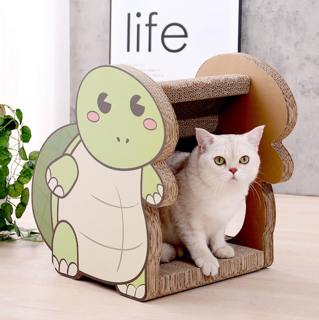 Dinozaur drapak dla kota artykuły dla kotów gniazdo pionowe kot pazur pokładzie