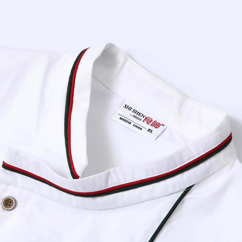 breathable short sleeve chef uniform unisex chef jacket bakery work clothes hotel restaurant chef uniforms custom