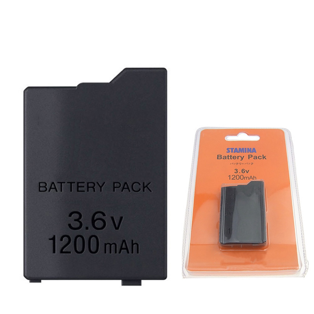 2pcs 3.6V 1200mAh PSP Battery Pack for Sony PSP2000 PSP3000 PlayStation Gamepad Portable Rechargeable Batteries