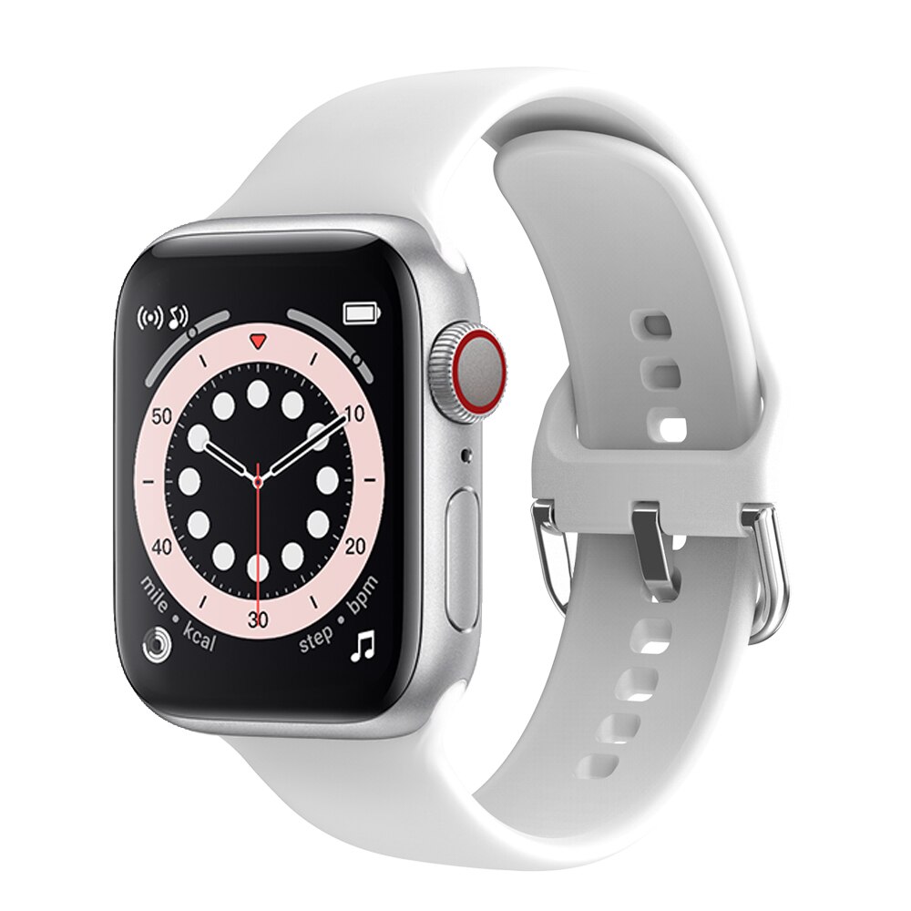 IWO PRO T500+ Smartwatch - 1.75" IPS Display, Bluetooth Calling, Heart Rate & BP Monitor, Fitness Tracker: White