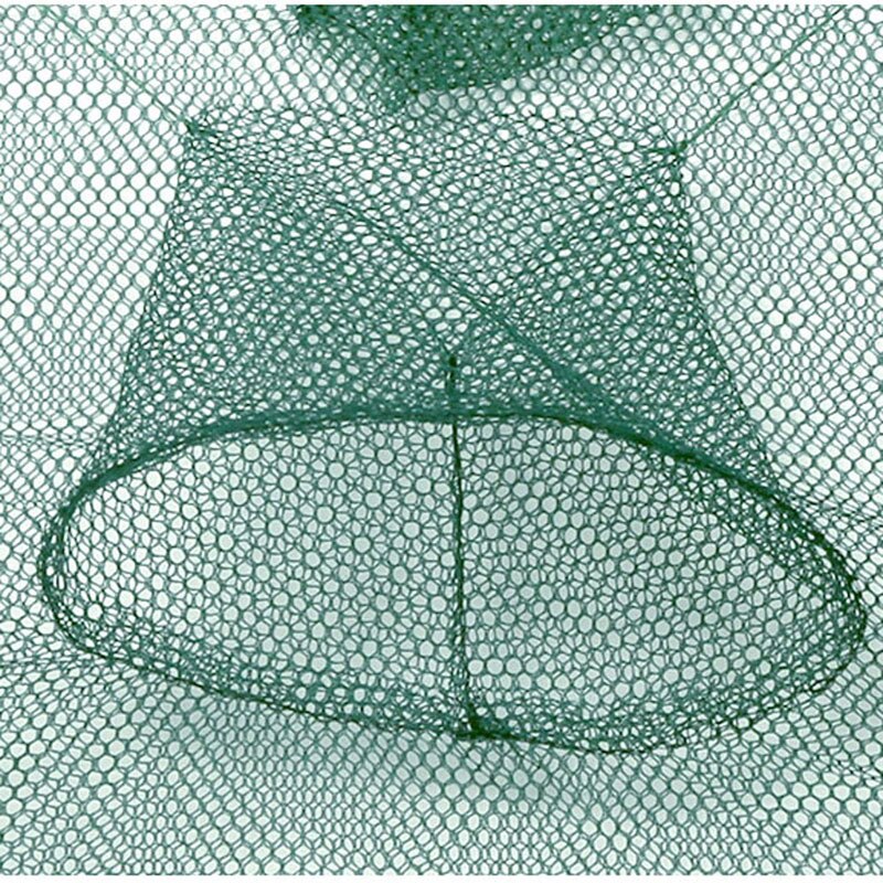 Automatic Folding Fishing Net Prawn Shrimp Cage Nylon Crab Net Nylon Foldable Crab Fish Trap Cast Net Folding Fishing Network