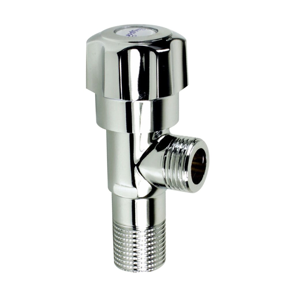 1 Pcs Bathroom Angle Valve Cold and Stainless Steel Solid Coating Shut Off Valve for Kitchen Sink Water Heater Basin Toilet