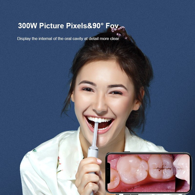 VVDental-cámara Dental inalámbrica de 3MP, dispositivo con 8 lámparas Led, equipo de cámara de examen Dental Oral, WIFI