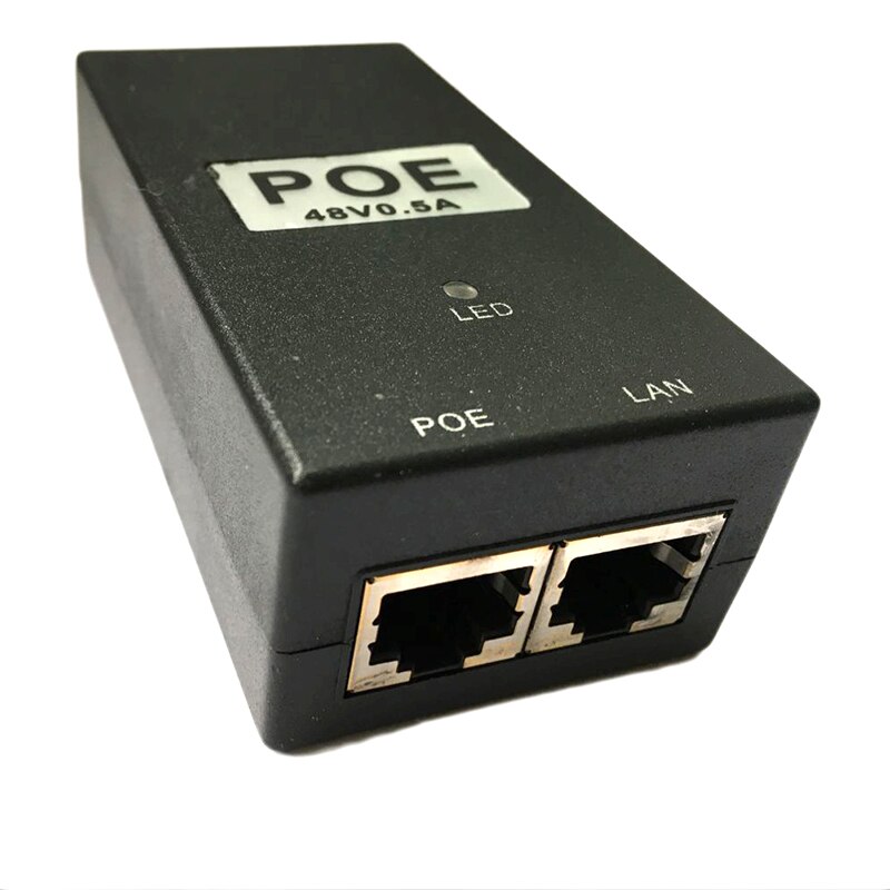 CCTV Security 48V0.5A 15.4W POE adapter POE Injector Ethernet power for POE IP Camera Phone PoE Power Supply