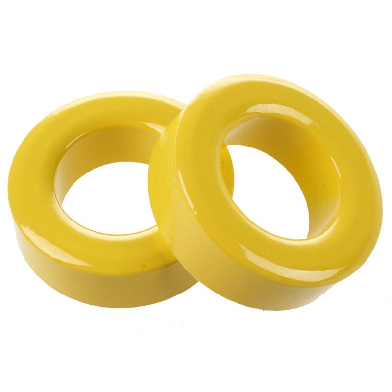 2 uds 33mm x 19mm x 11mm Amarillo Blanco hierro núcleo ferrita anillos Toroide: Default Title
