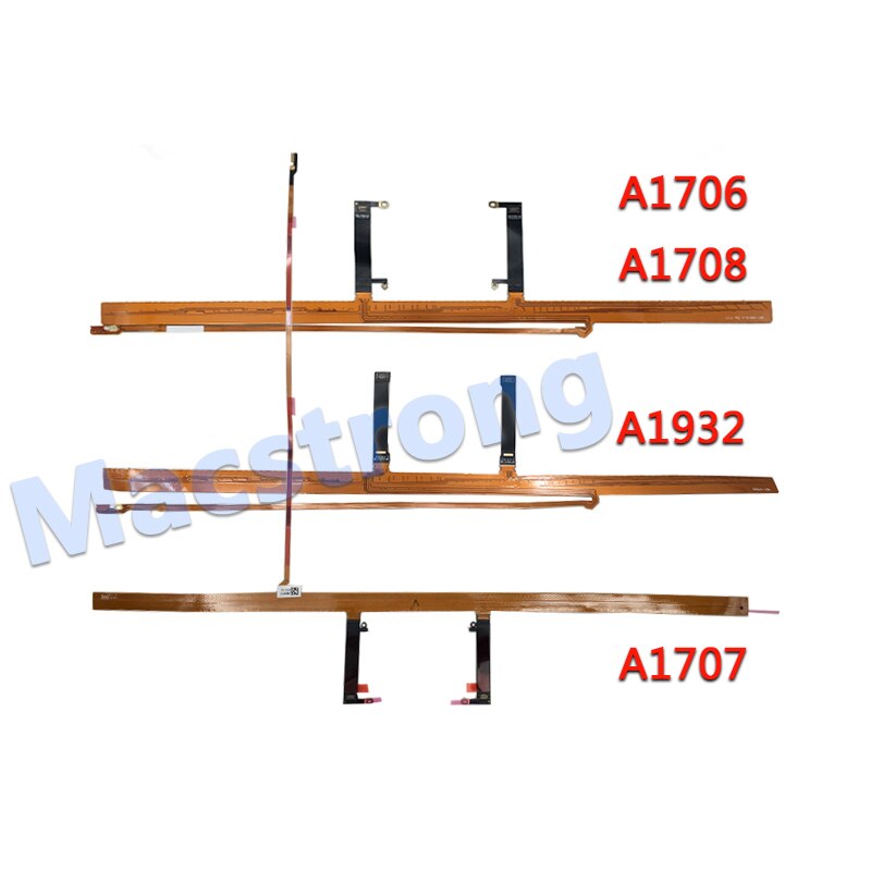 A1706 backlight kabel til macbook air/pro  a1707 a1708 a1932 display backlight front kamera kabel års udskiftning