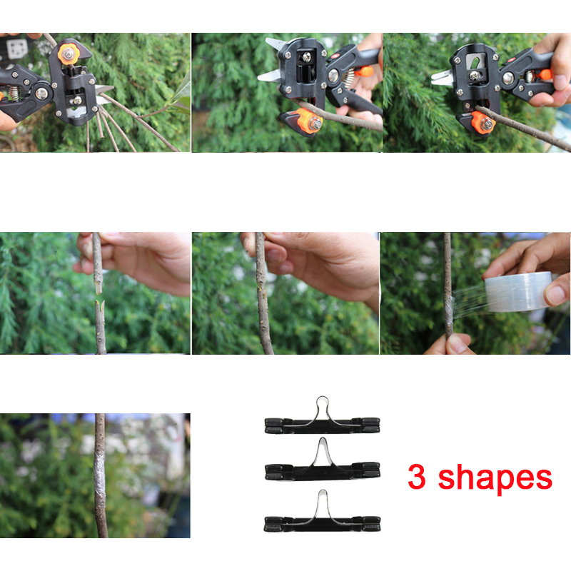 Garden Tools Farming Pruning Shears Grafting Scissor Fruit Tree Vaccination Secateurs Pruning Cutting Knife