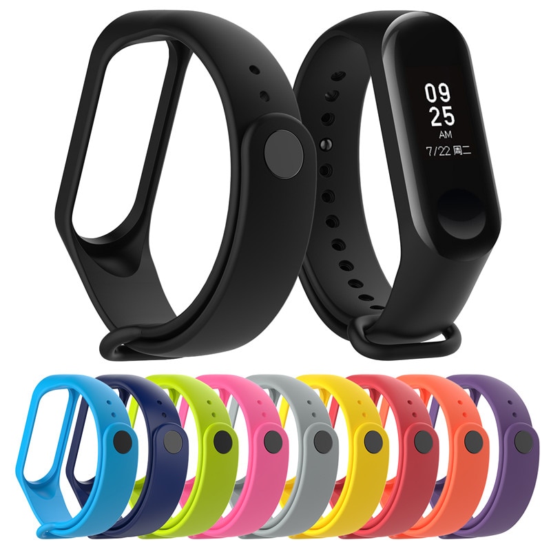 Correa de silicona para Xiaomi Mi Band 4, repuesto de Pulsera para reloj inteligente Mi Band 4,