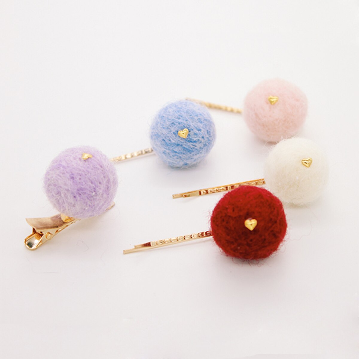 20Pcs 15/20mm Dia Mix Colourful No Hole Soft Wool Felt Ball Pom Poms For DIY Handmade Craft Sewing Decor Accessories