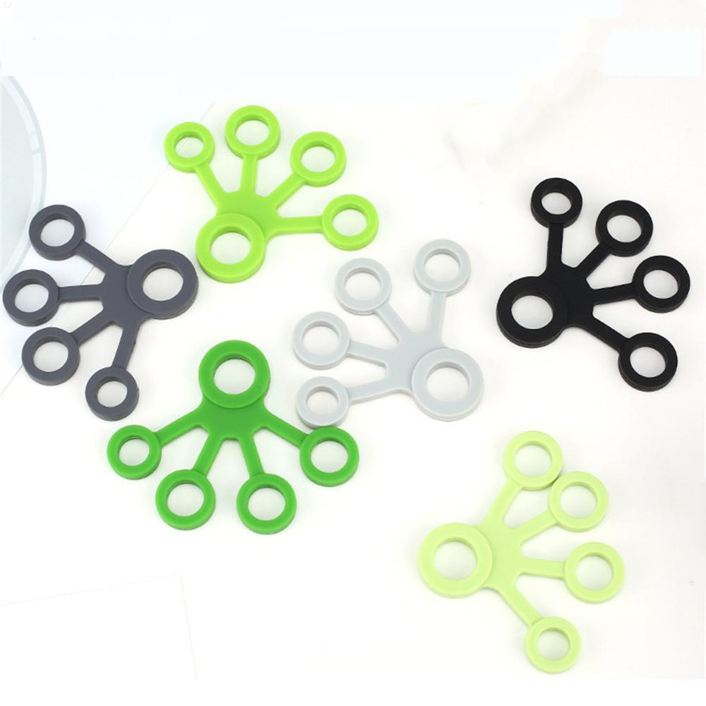 Finger Hand Griff Silikon Festigkeit Trainer für Klavier Gitarre Finger Spannung Ausbildung Hand Rehabilitation ÜSpund Fitness trainieren