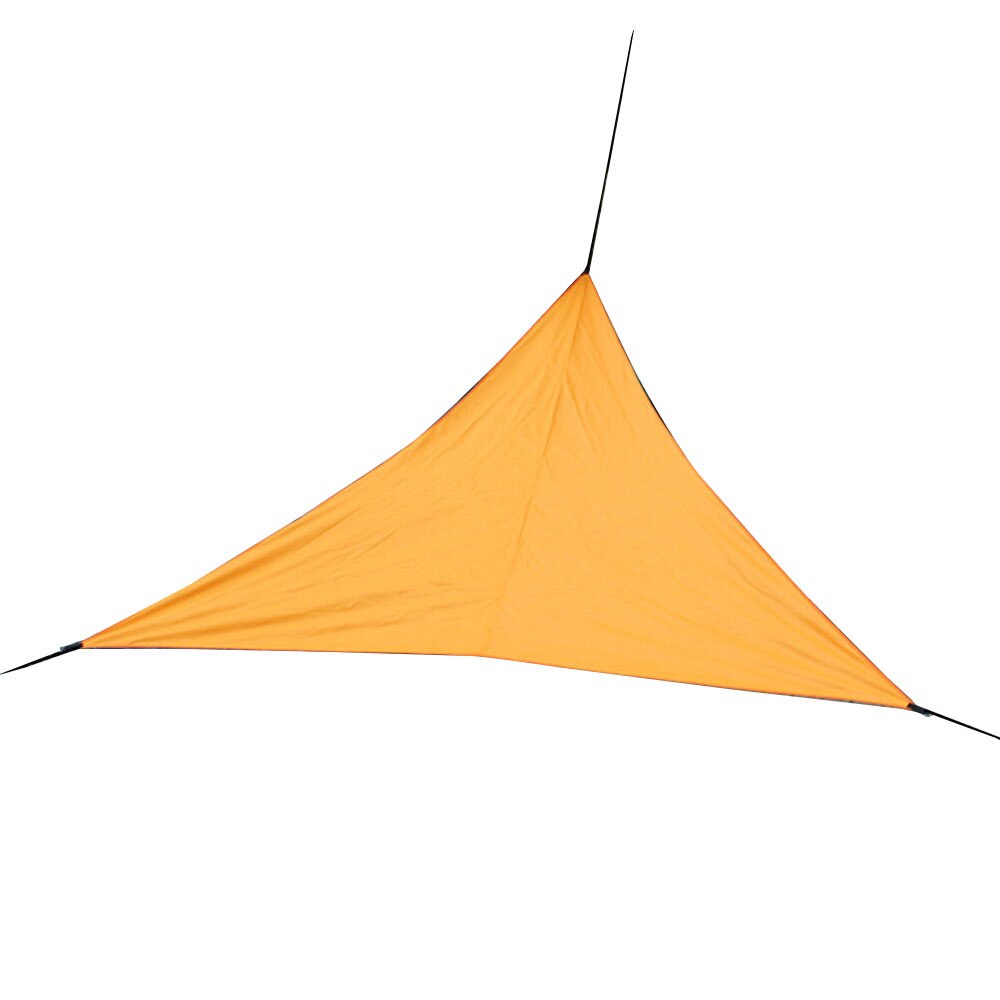Toldo 3-4 personas toldo sombra vela impermeable campamento resistente a la humedad carpa alfombra de Camping al aire libre viaje práctico duradero: Orange